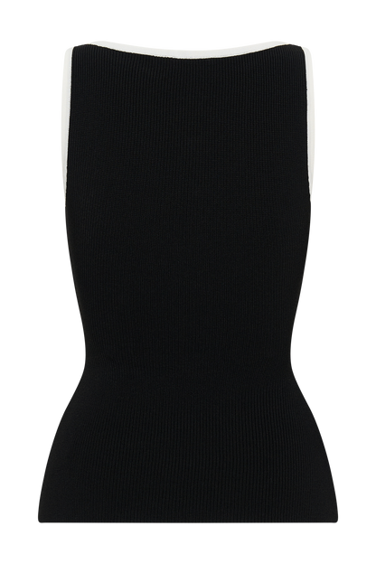 ROF Sawyer Longline Üst - Siyah/Beyaz