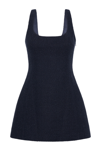 ROF Beth Buklet Mini Elbise - Lacivert
