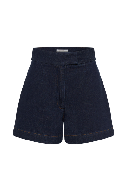 ROF Abel Denim Şort - İndigo Mavi