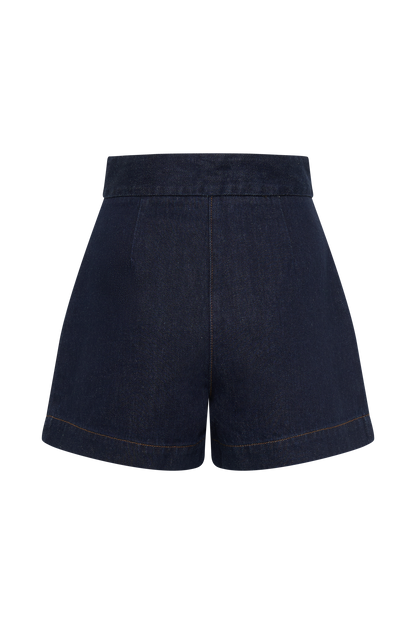 ROF Abel Denim Şort - İndigo Mavi