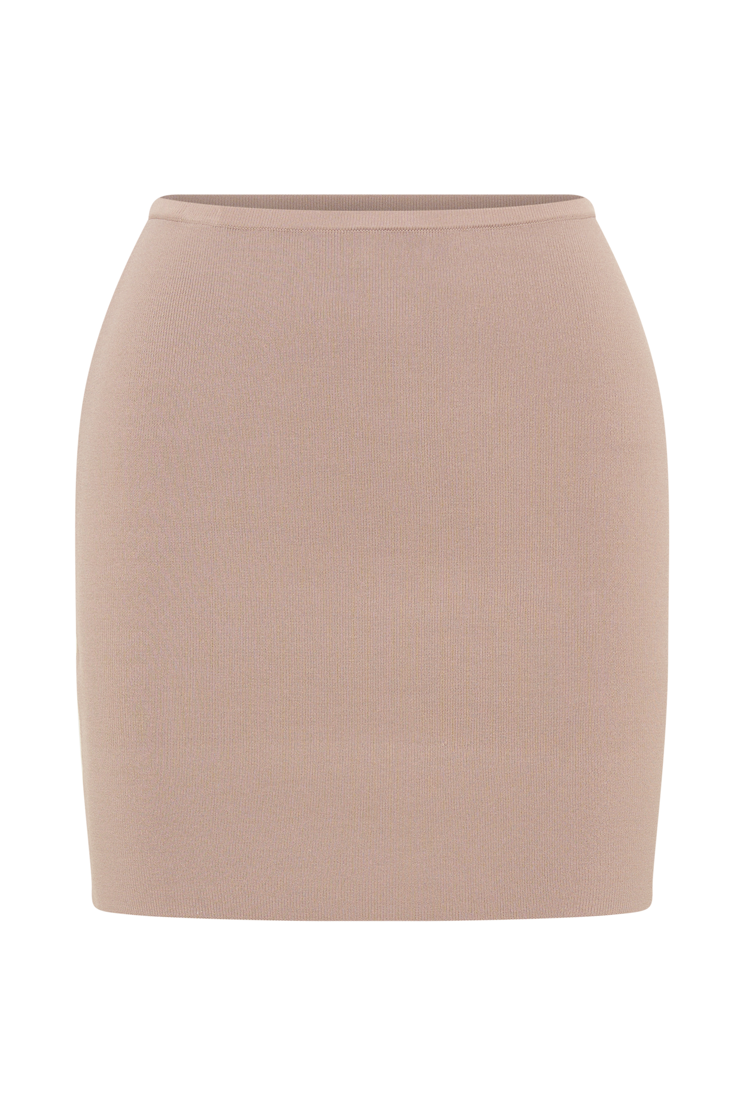 ROF Klara Örgü Mini Etek - Taupe