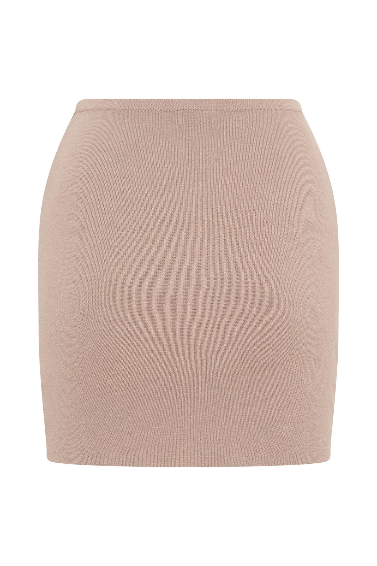 ROF Klara Örgü Mini Etek - Taupe