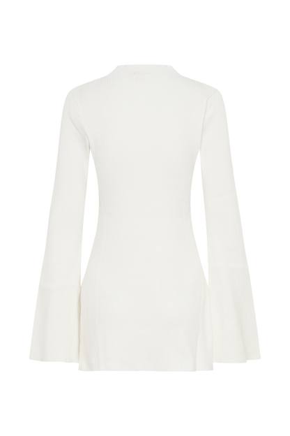 ROF Jovie Oversize Örgü Kazak - Kırık Beyaz