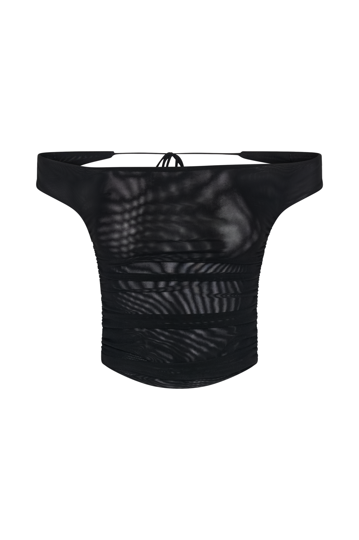 ROF Brooklyn File Crop Top - Siyah