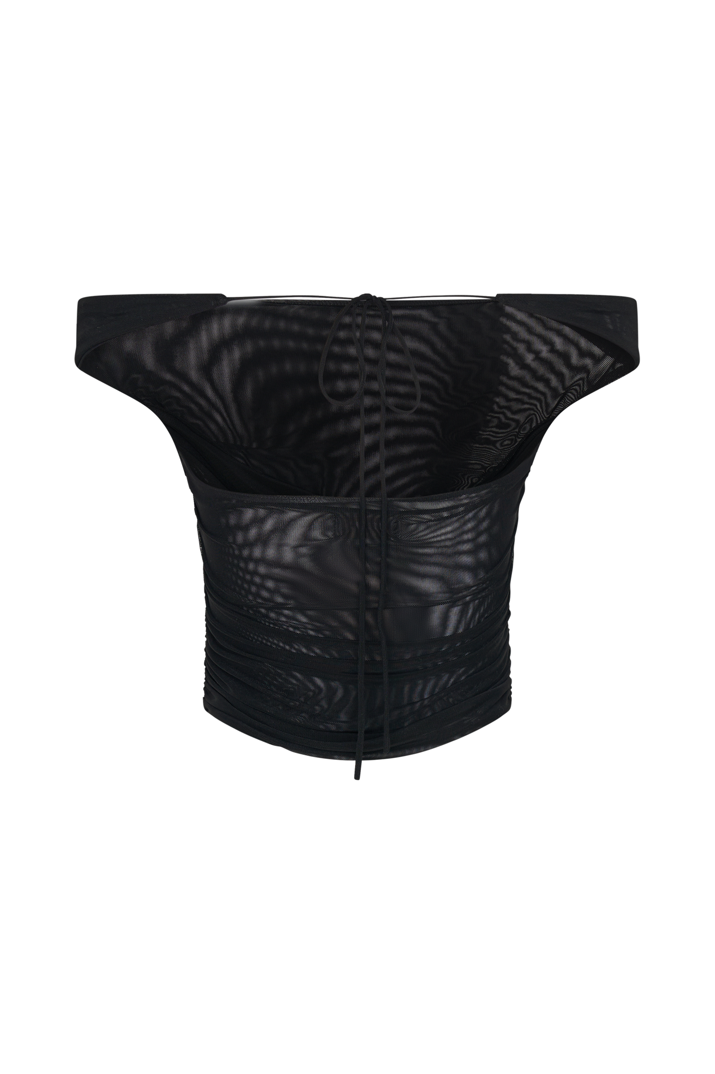 ROF Brooklyn File Crop Top - Siyah