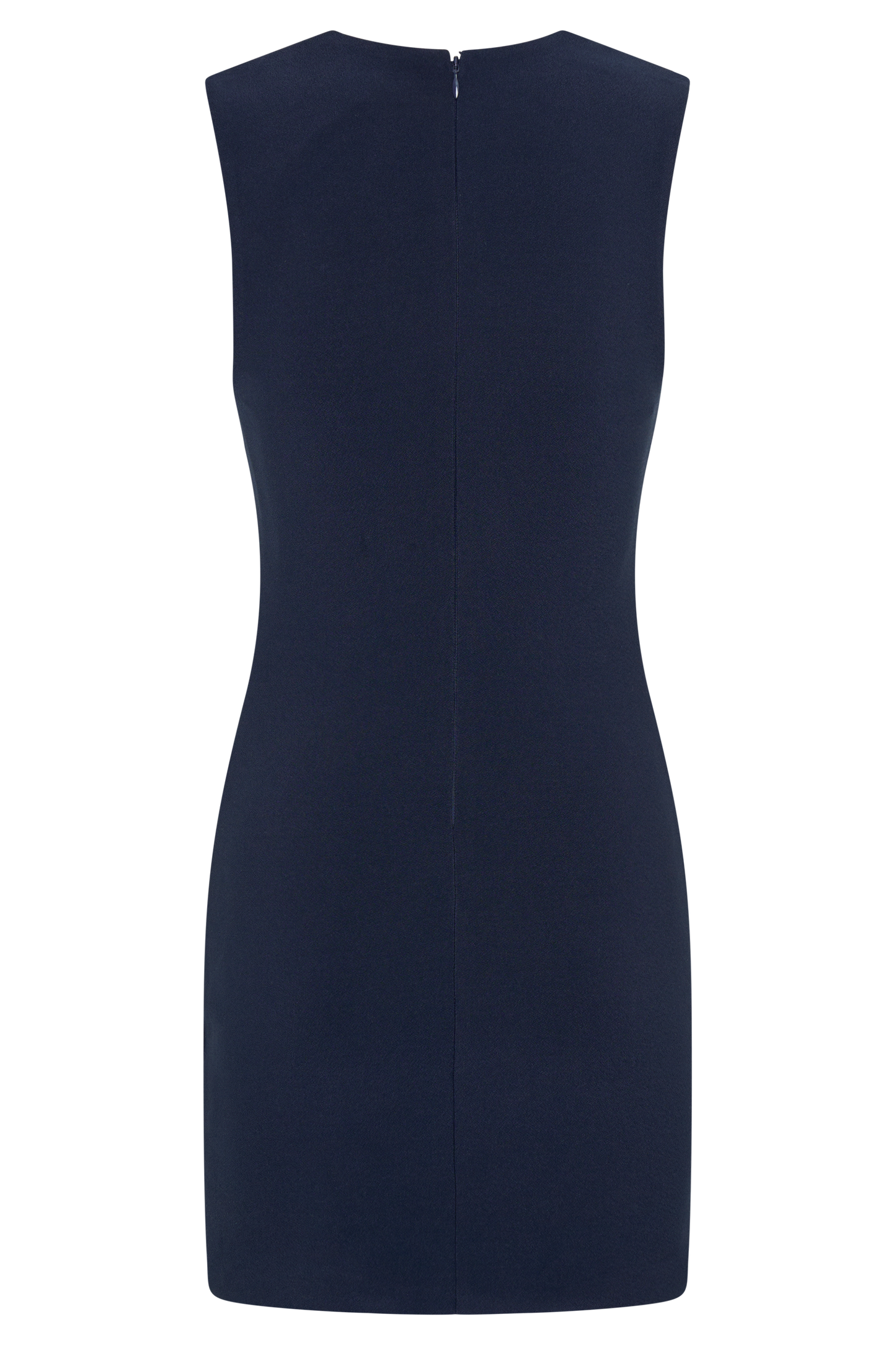 ROF Frida Krep Mini Elbise - Koyu Lacivert