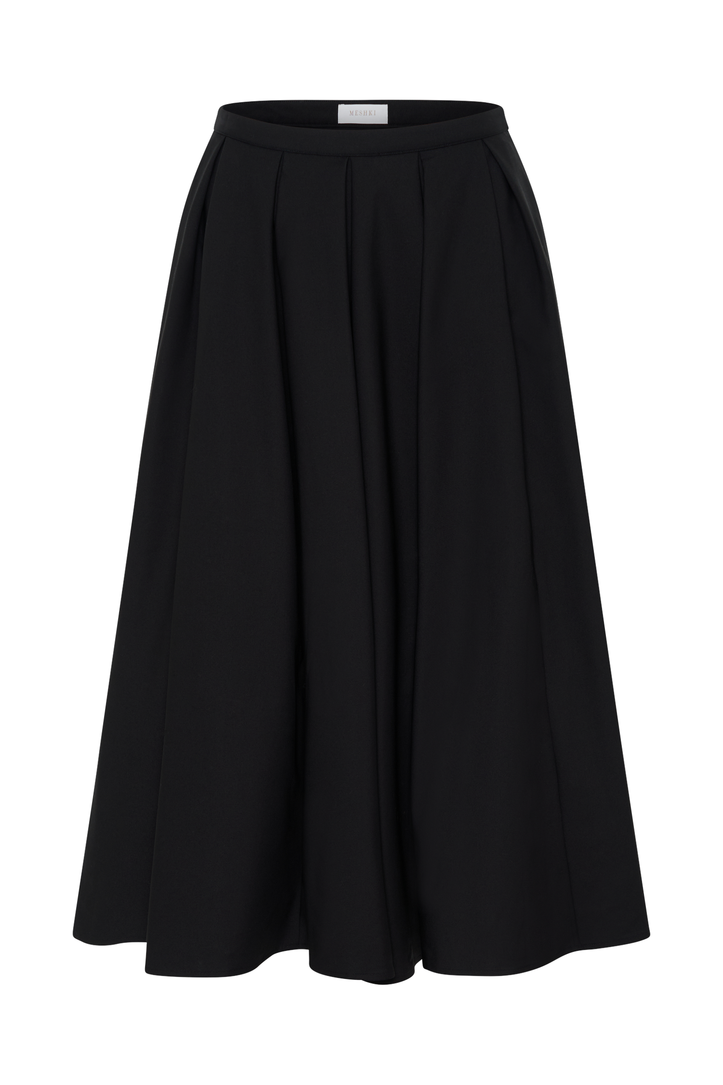 ROF Clarence Keten A-Line Maxi Etek - Siyah