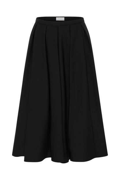 ROF Clarence Keten A-Line Maxi Etek - Siyah
