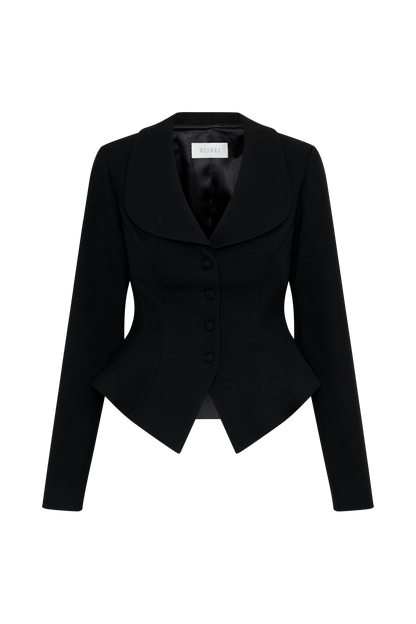 ROF Gracia Takım Elbise Uzun Kol Blazer - Siyah