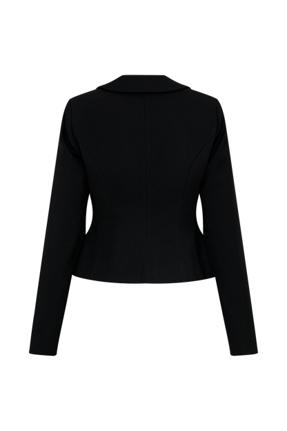 ROF Gracia Takım Elbise Uzun Kol Blazer - Siyah
