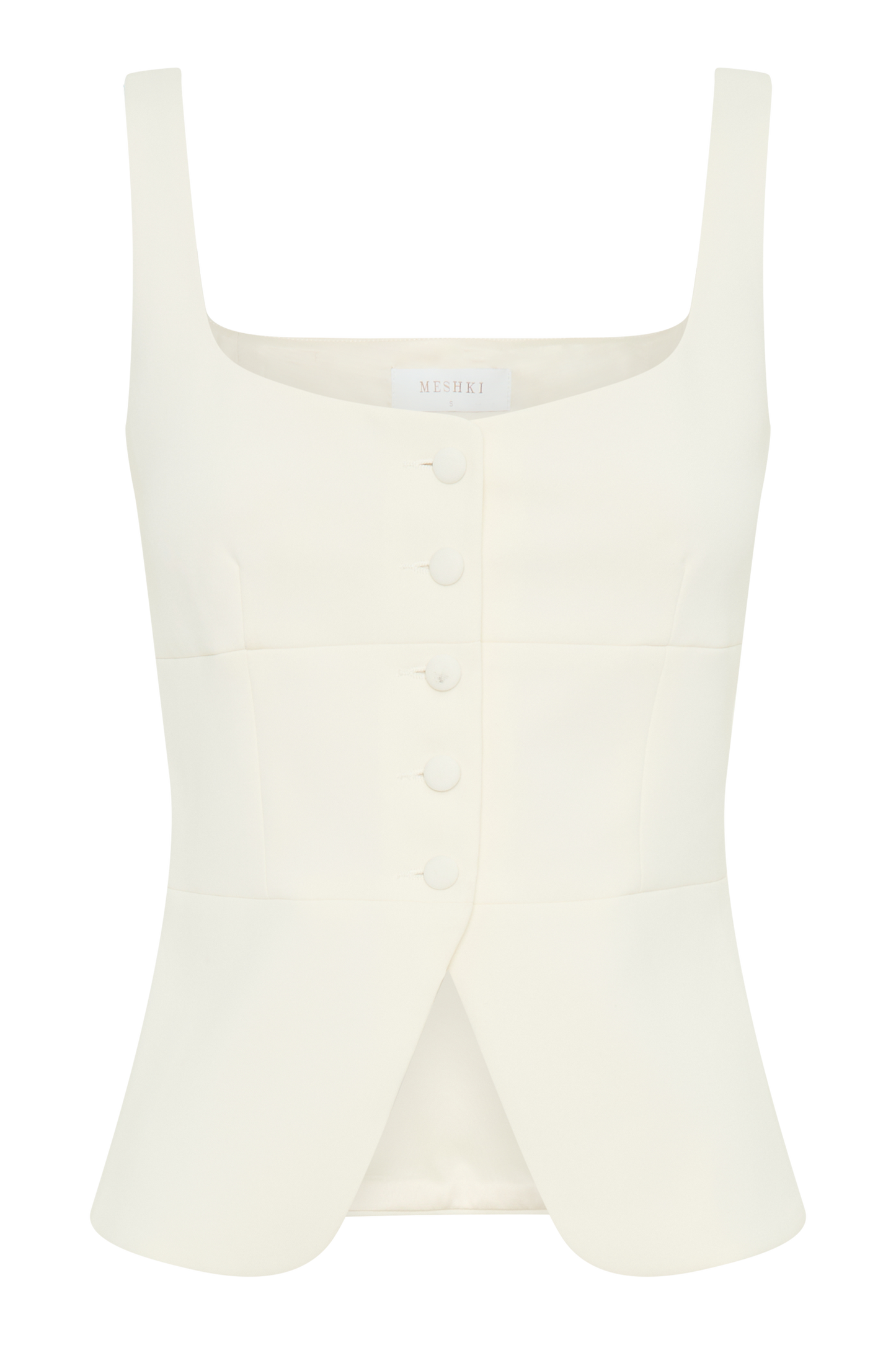 ROF Sunny Takım Elbise Peplum Üst - Fildişi
