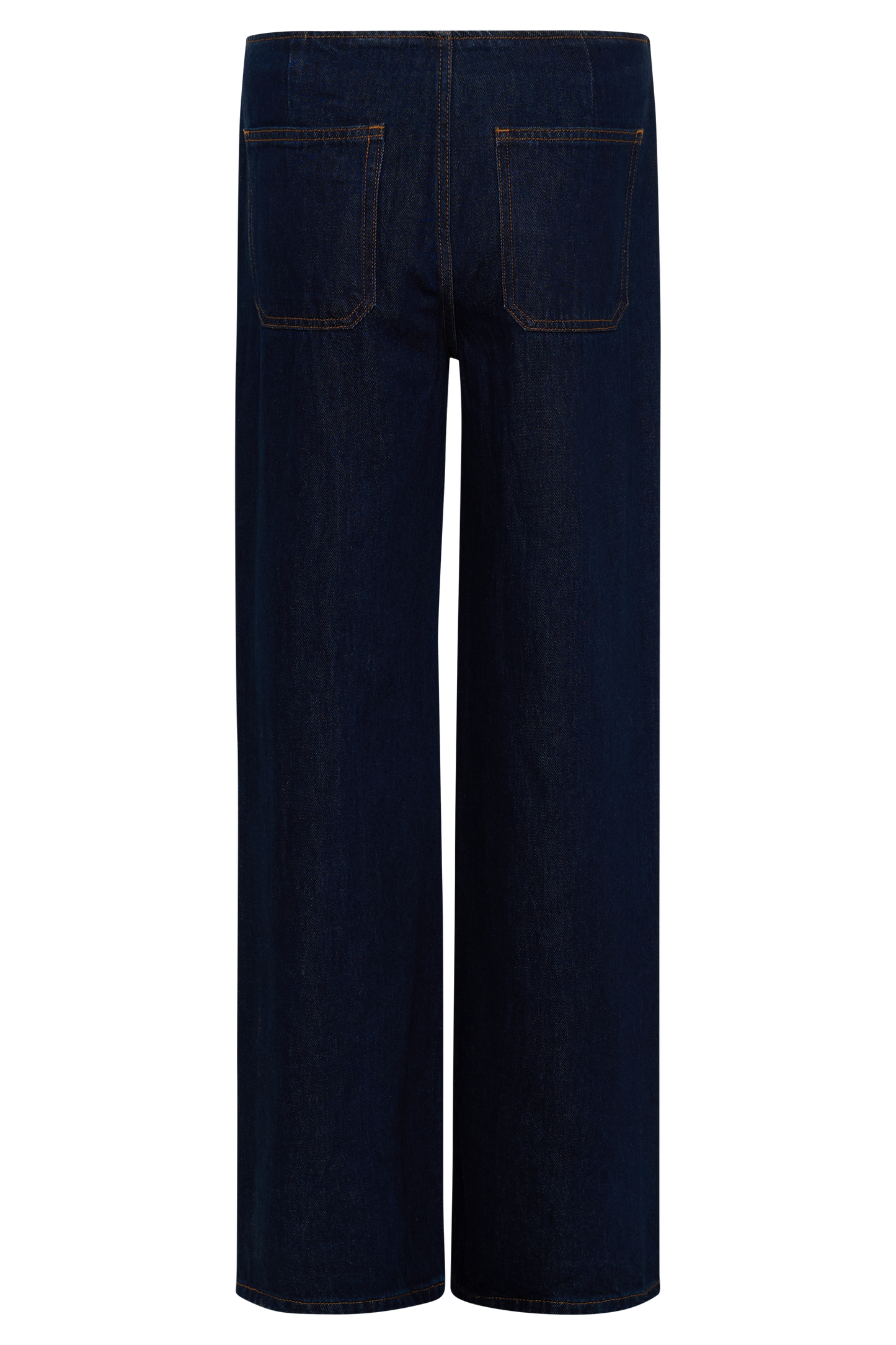 ROF Caitlin Mid Bel Denim Flare Jeans - İndigo Mavi