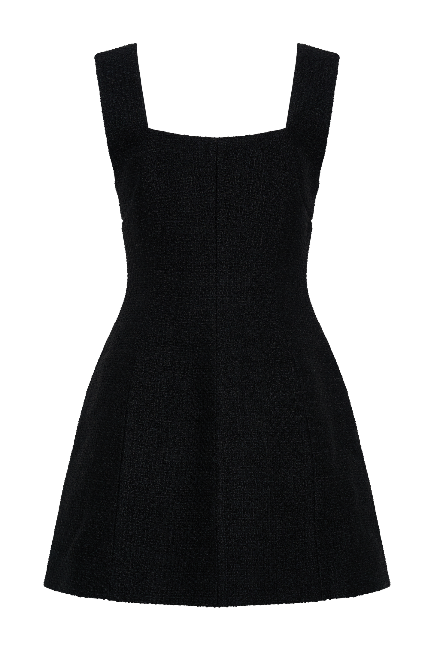 ROF Desire Buklet Mini Elbise - Siyah
