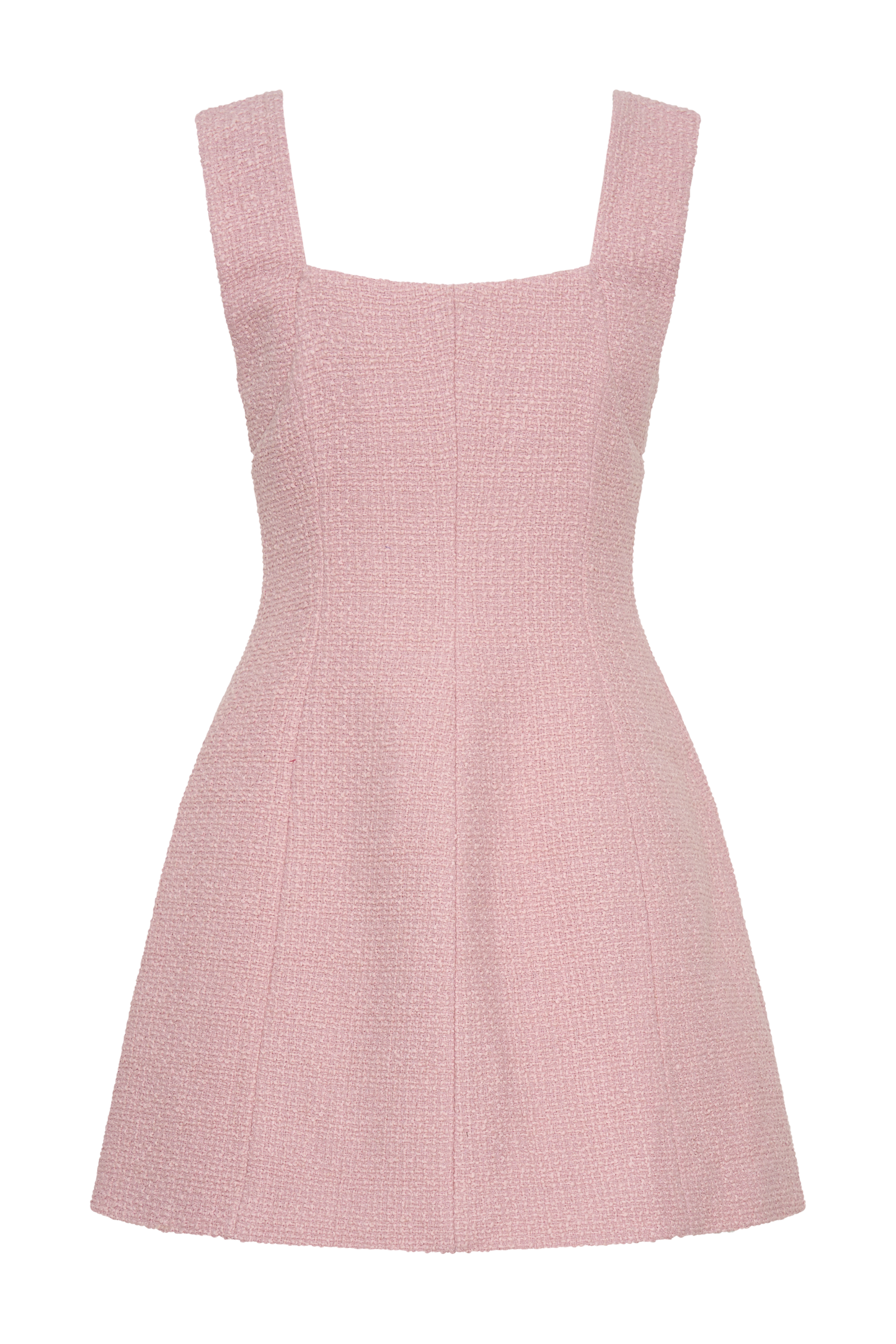 ROF Desire Buklet Mini Elbise - Pudra