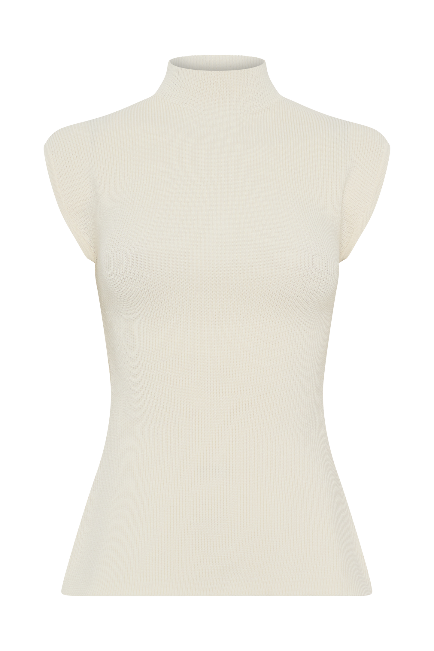 ROF Maxine Knit Arkası Açık Üst - Fildişi