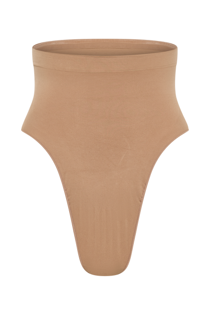 ROF Saria Yüksek Bel Shapewear Külot - Latte
