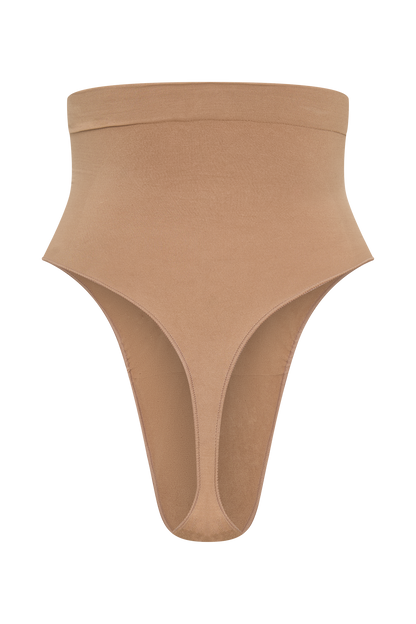 ROF Saria Yüksek Bel Shapewear Külot - Latte