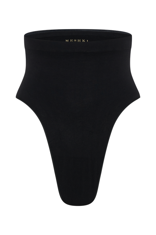 ROF Saria Yüksek Bel Shapewear Külot - Siyah