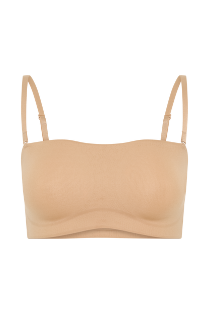 ROF Joanna Straplez Shapewear Sütyen - Bej