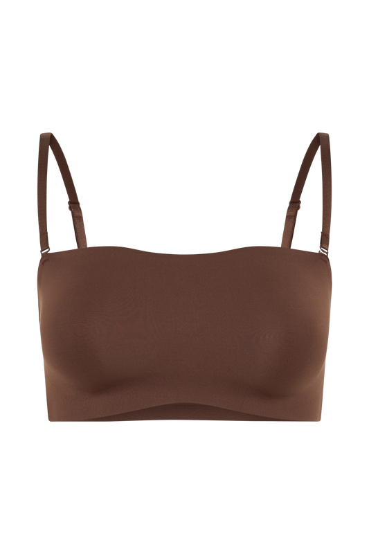 ROF Joanna Straplez Shapewear Sütyen - Espresso