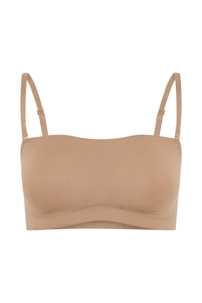 ROF Joanna Straplez Shapewear Sütyen - Latte