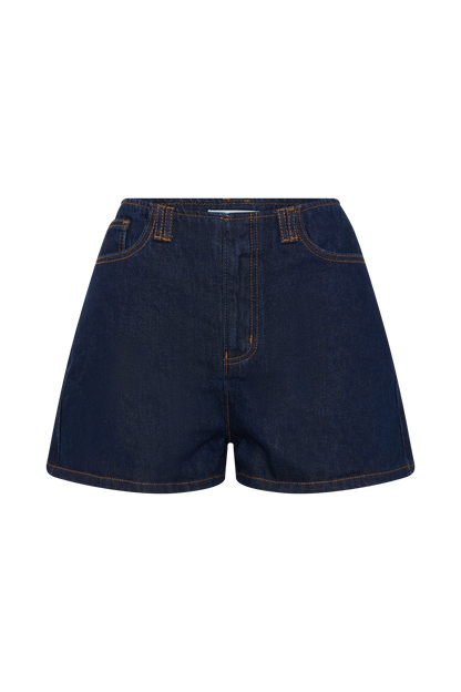 ROF Tobias Denim Şort - İndigo Mavi