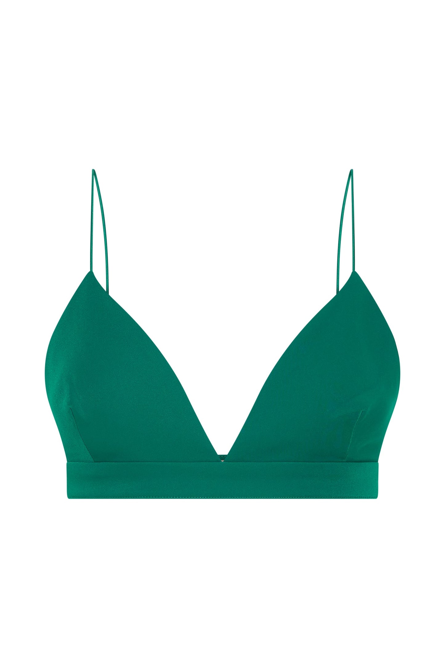 ROF Cynthia Üçgen Bralet - Şişe Yeşili