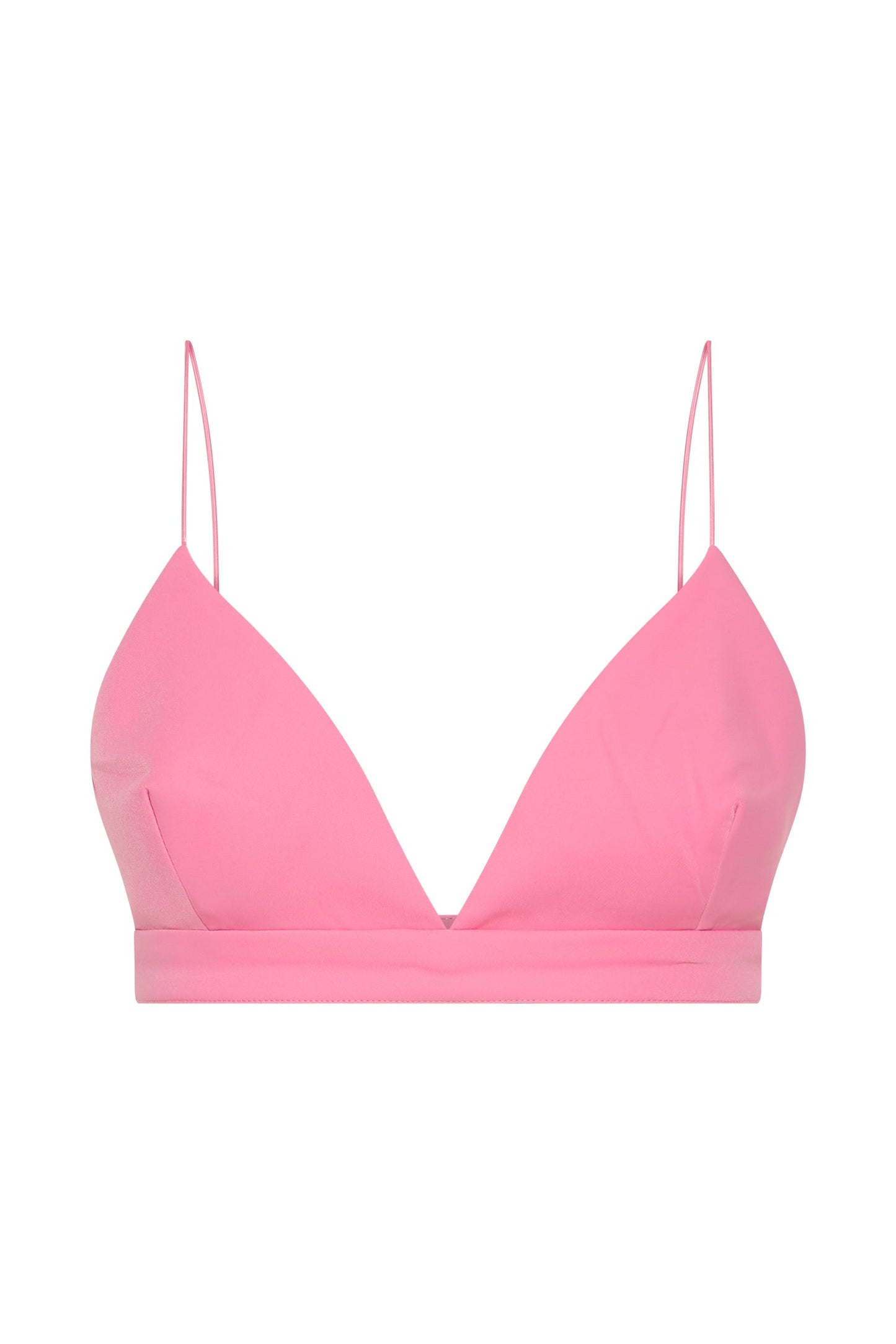 ROF Cynthia Üçgen Bralet - Pembe