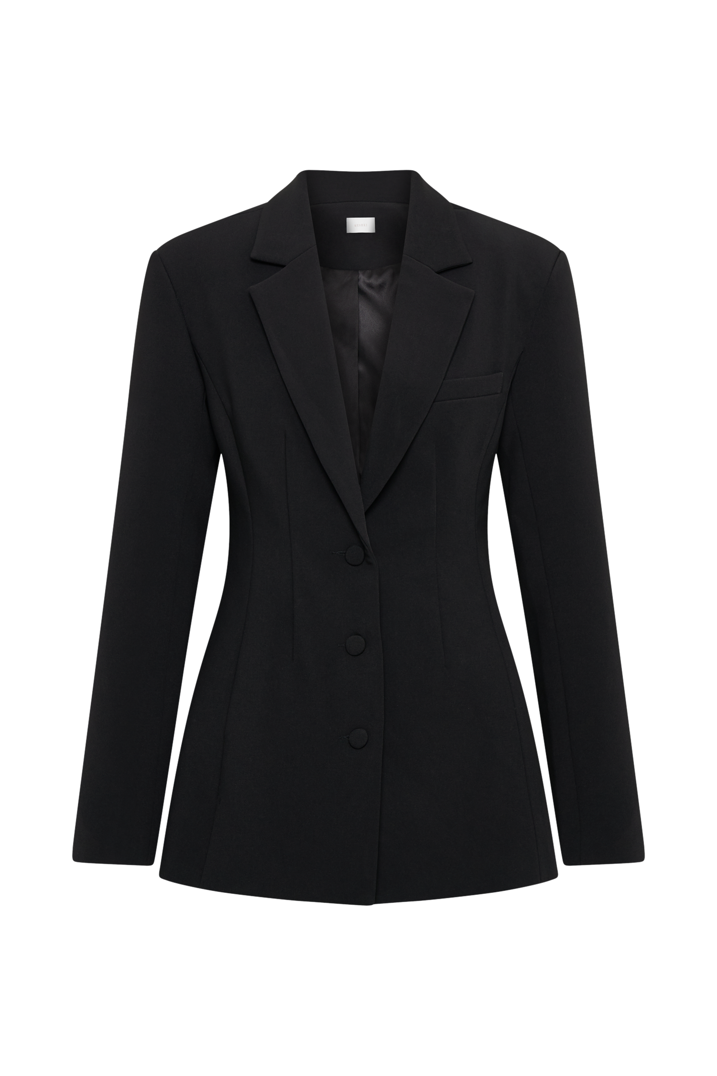 ROF Greer Kum Saati Takım Elbise Blazer - Siyah