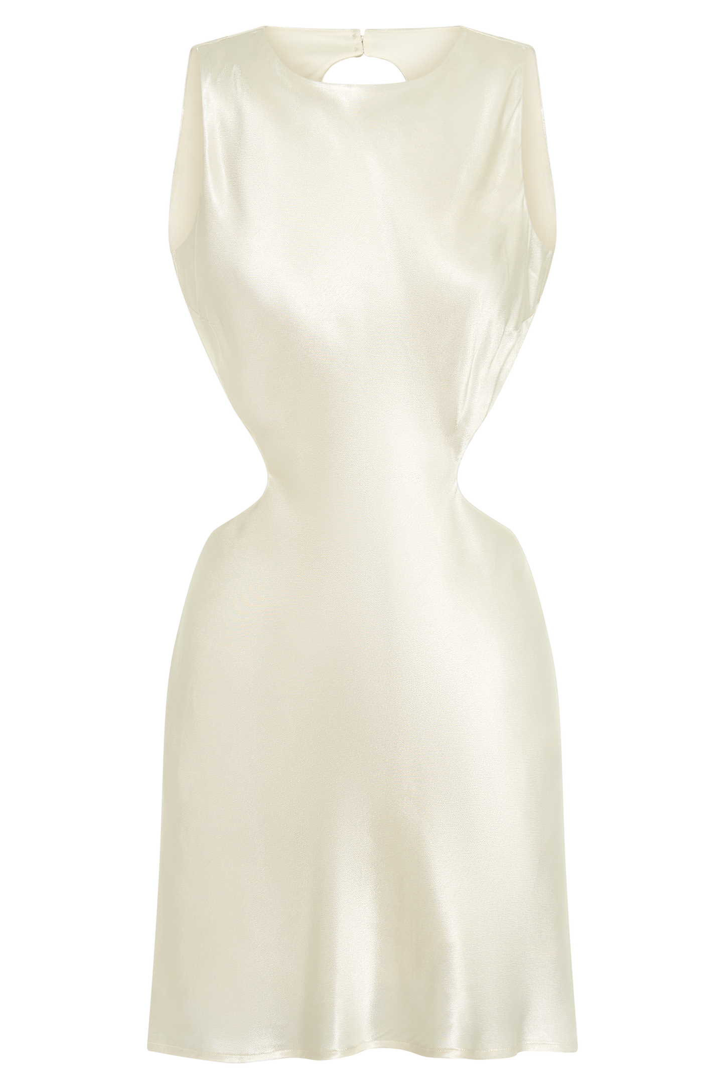 ROF Electra A-Line Mini Elbise - Fildişi