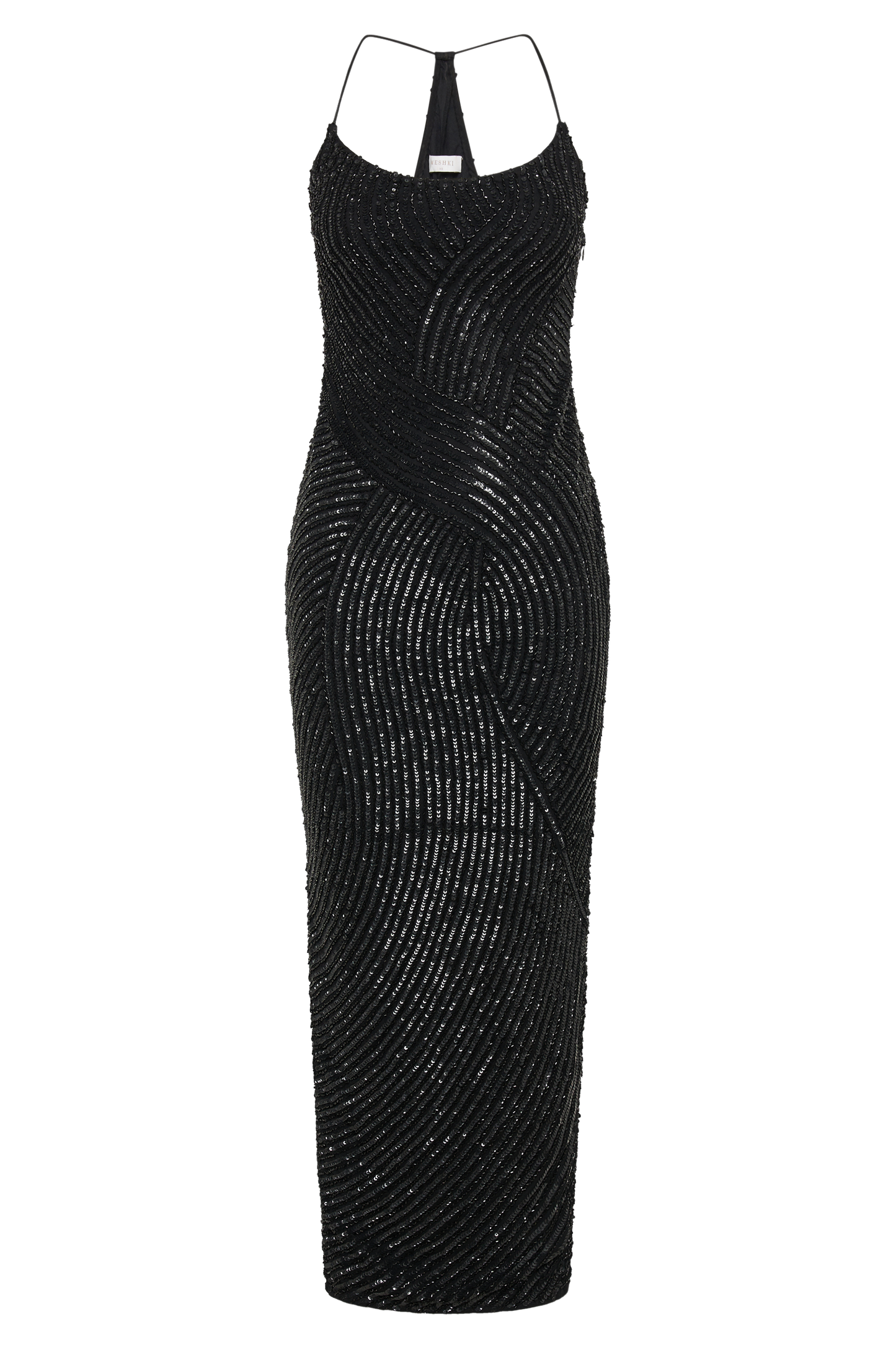 ROF Tierra Payet Maxi Elbise - Siyah