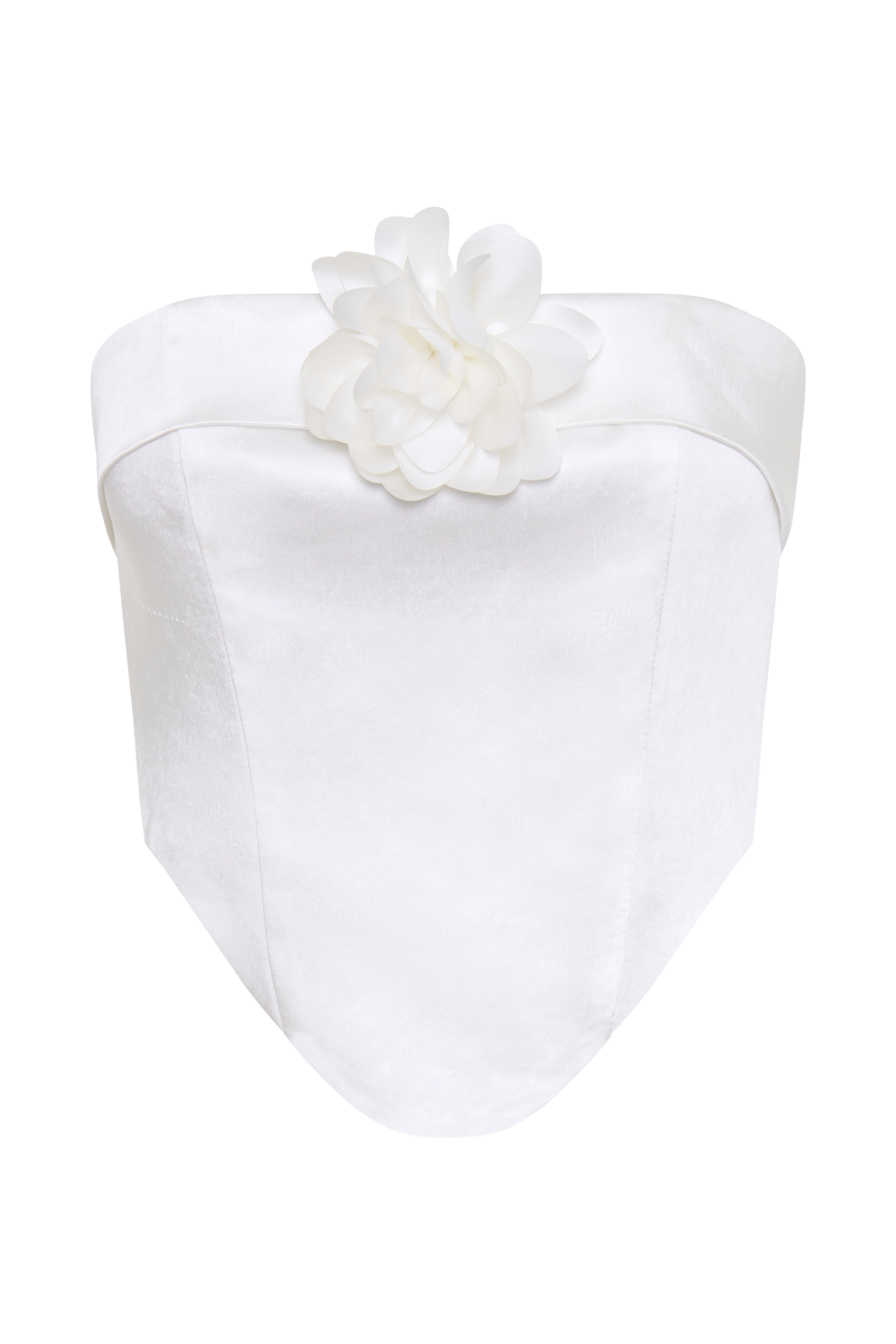 ROF Margot Straplez Rose Korse - Beyaz