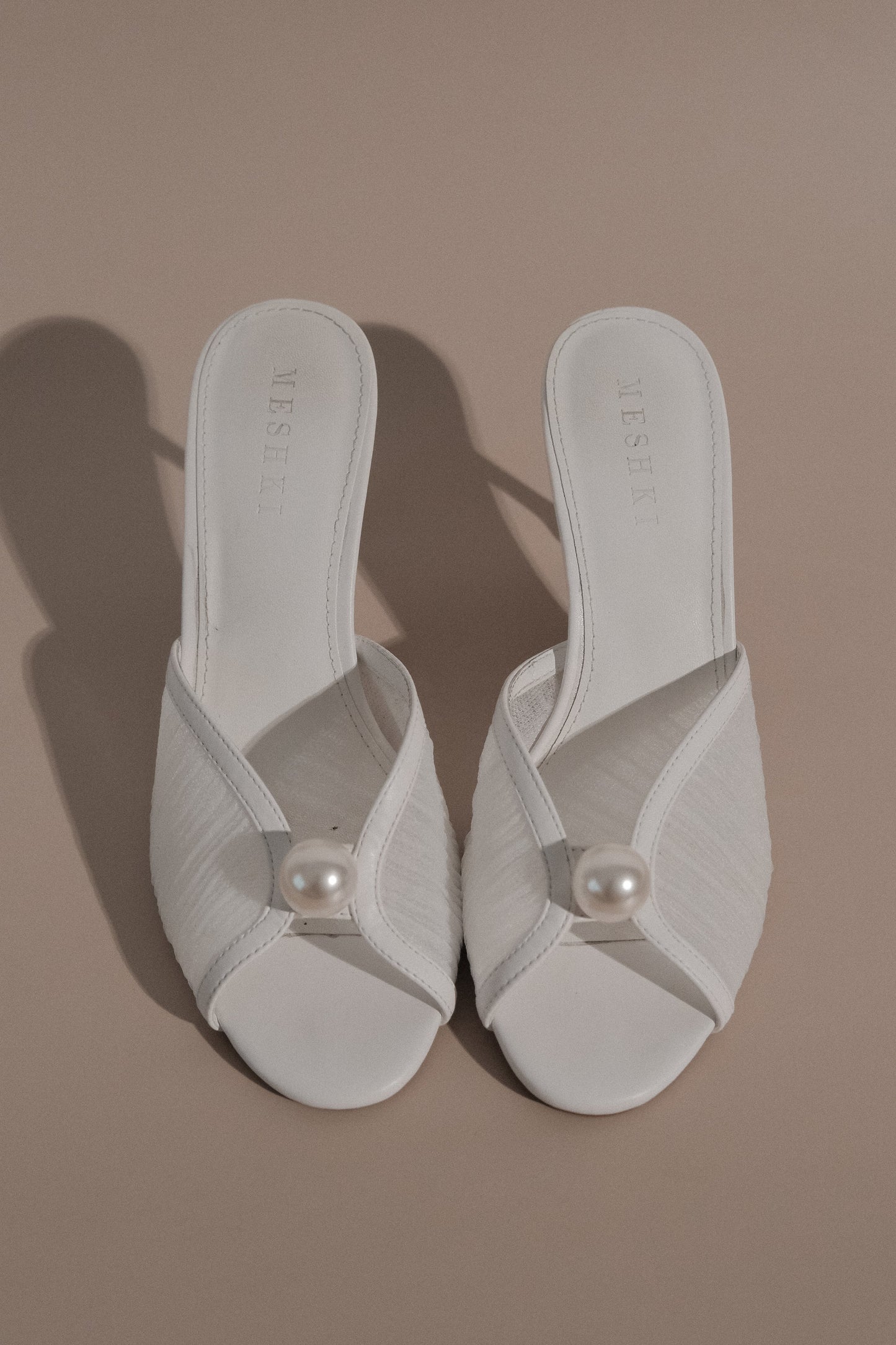 ROF Reena Pearl Mesh Katır - Fildişi