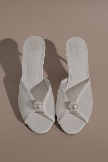 ROF Reena Pearl Mesh Katır - Fildişi
