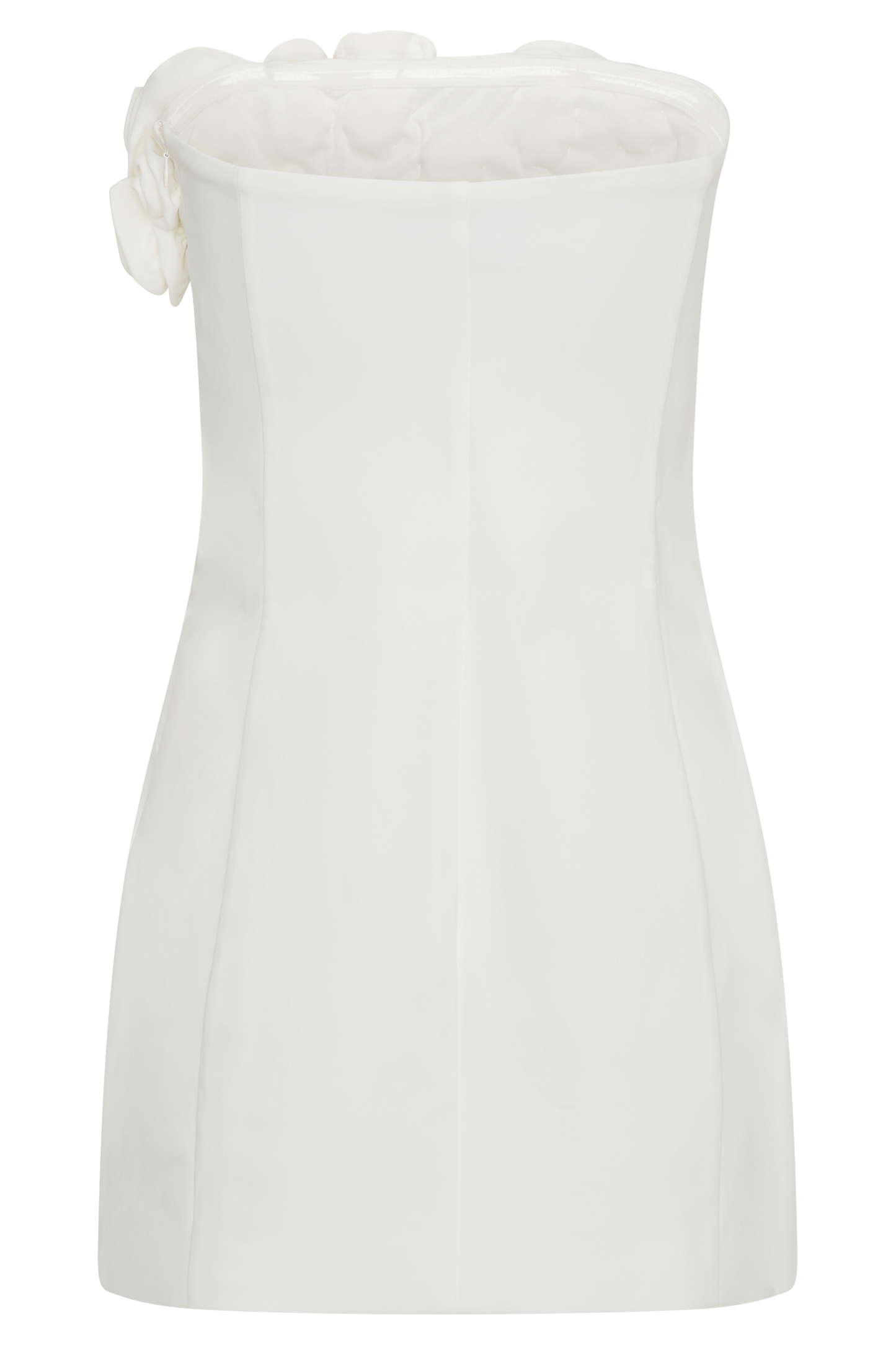 ROF Brooks Rose Mini Elbise - Beyaz