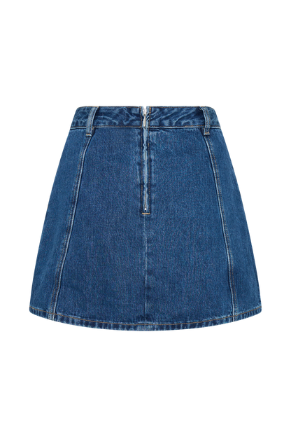 ROF Rosalyn Mini Denim Şort - Lacivert