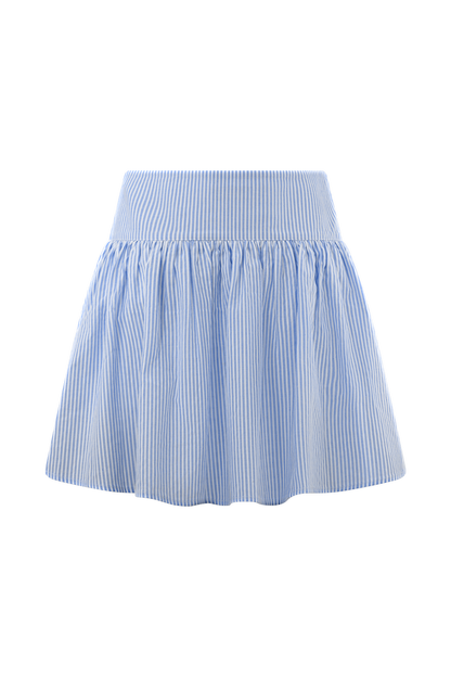 ROF Gretel Etek Mini Etek - Mavi Çizgili