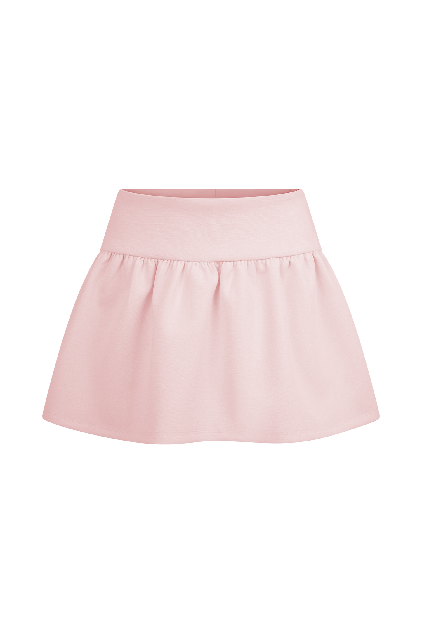 ROF Jennie Frill Mini Şort - Bale Pembesi