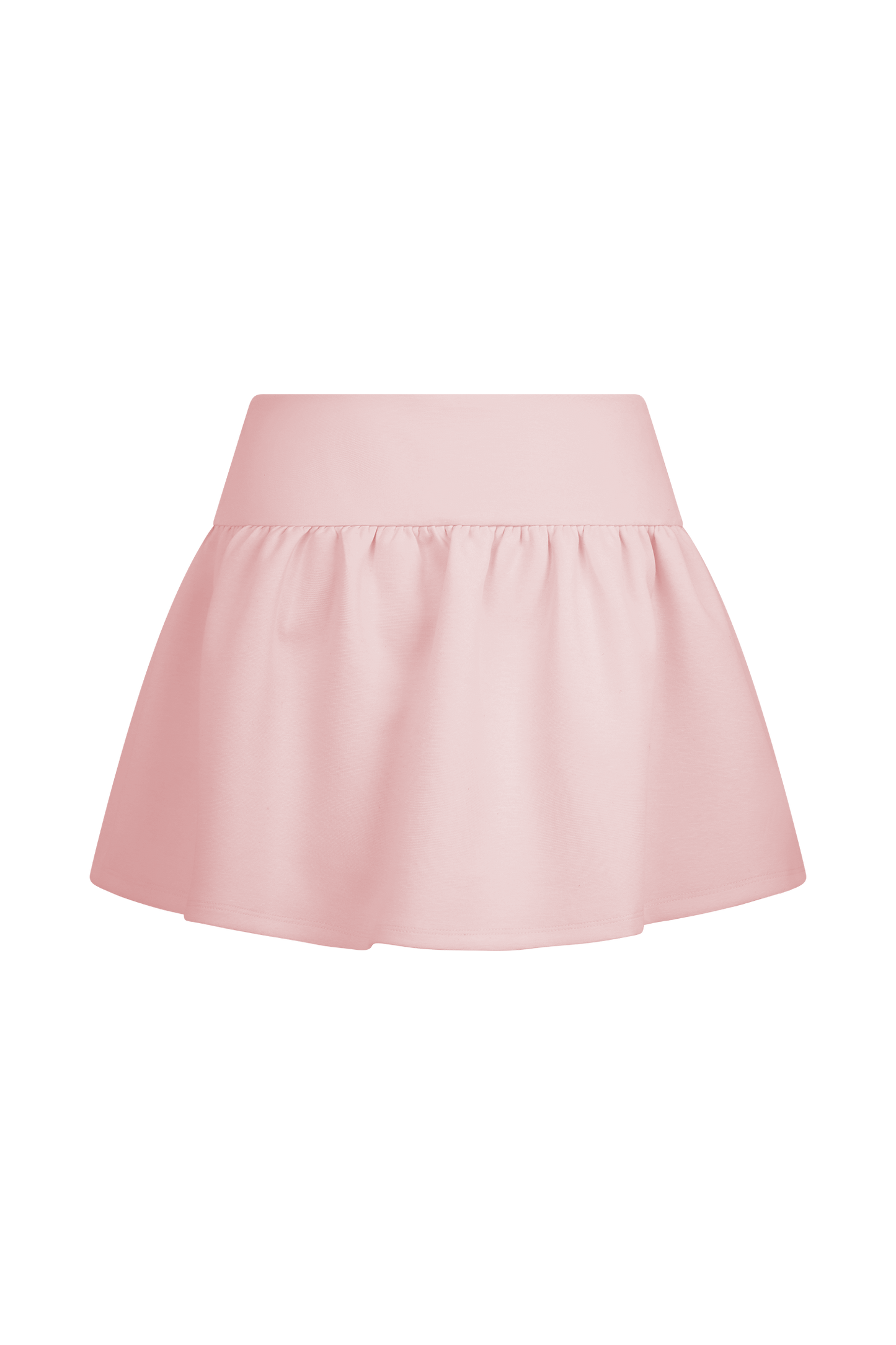 ROF Jennie Frill Mini Şort - Bale Pembesi