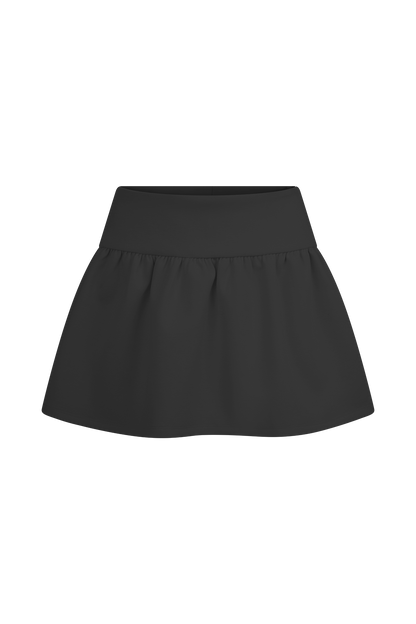 ROF Jennie Frill Mini Şort - Siyah