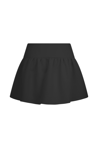 ROF Jennie Frill Mini Şort - Siyah