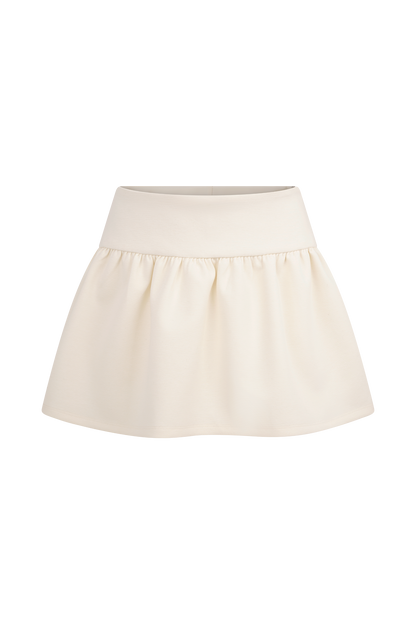 ROF Jennie Frill Mini Şort - Fildişi