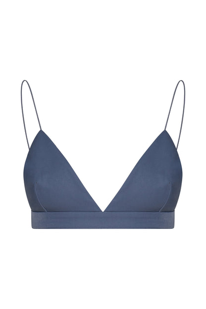 ROF Cynthia Üçgen Bralet - Çelik Mavi