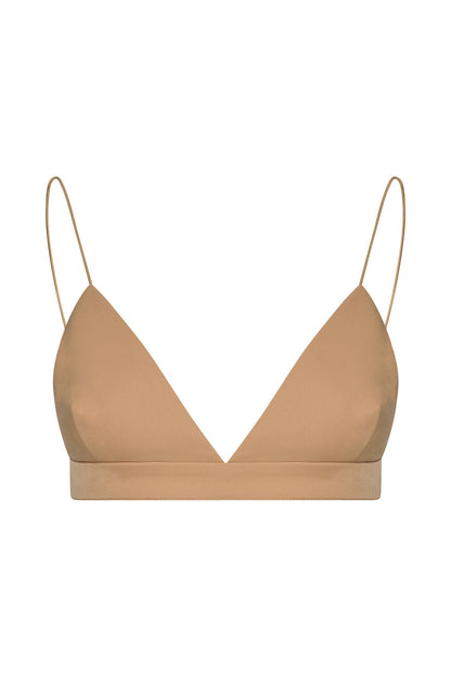 ROF Cynthia Üçgen Bralet - Camel