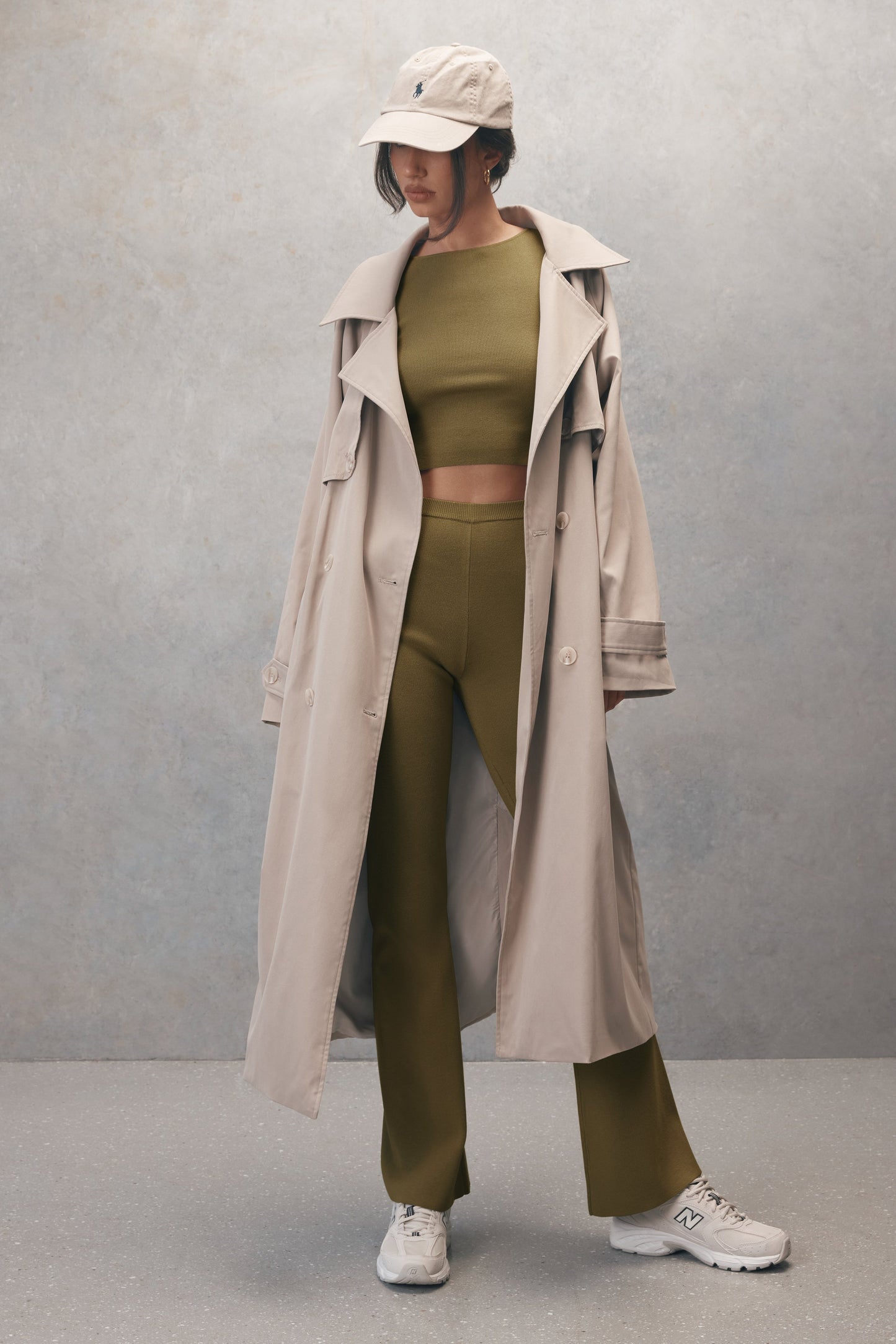 ROF Andreas Oversize Trençkot - Bej