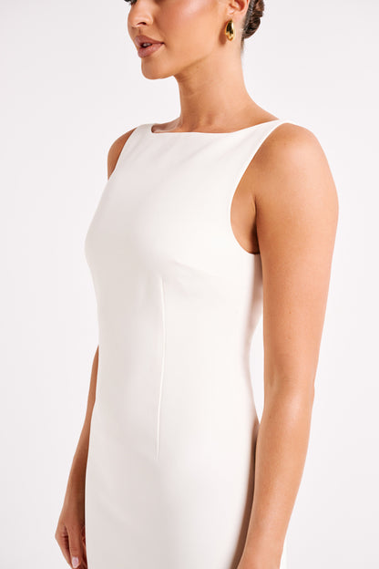 ROF Angela Suit Mini Elbise - Fildişi