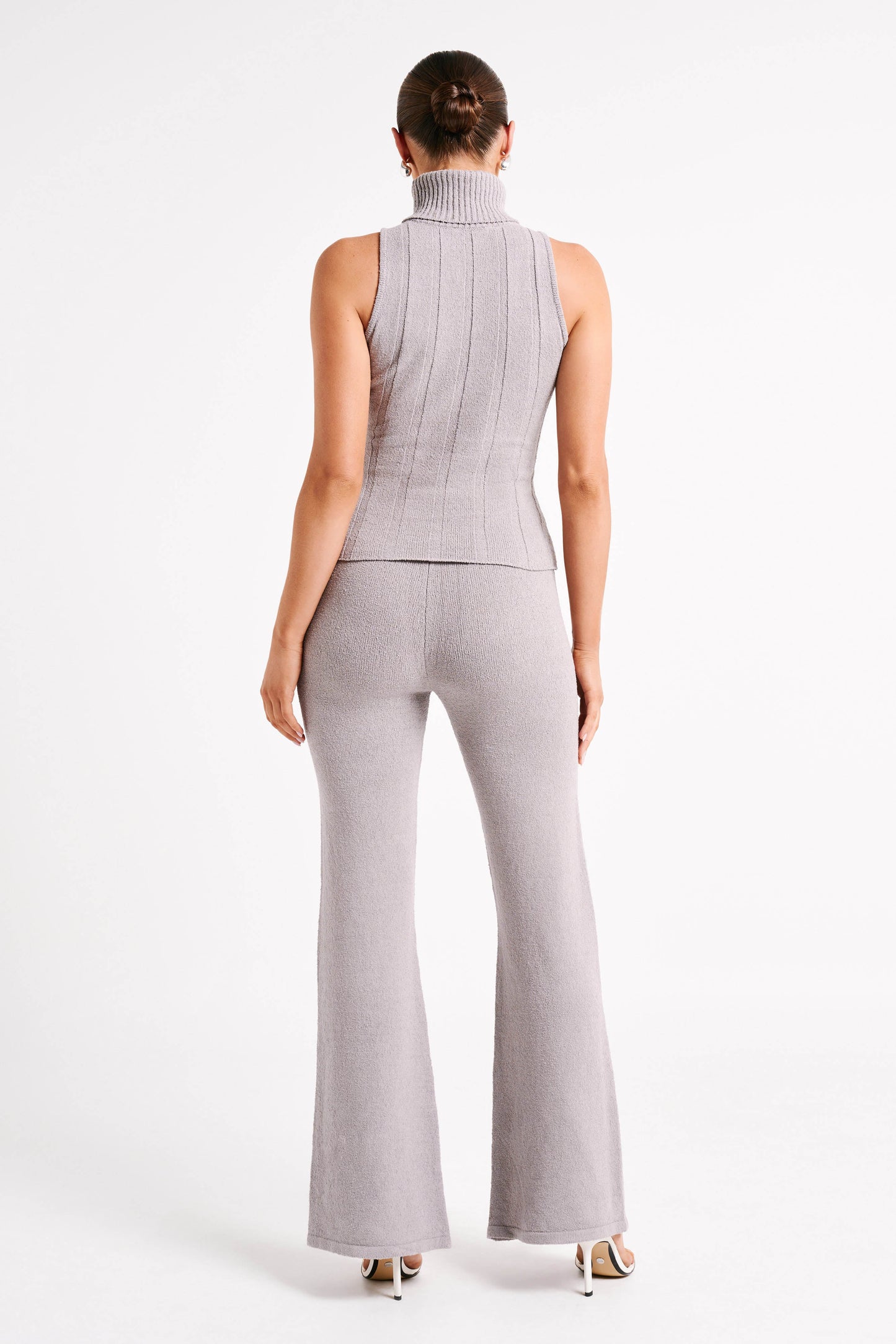 ROF Angelina Triko Pantolon - Gri Marle