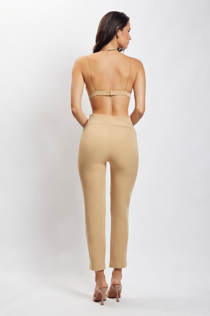 ROF Cynthia Üçgen Bralet - Camel