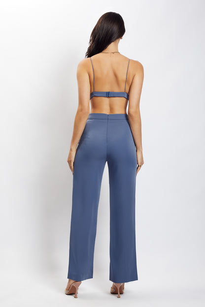 ROF Cynthia Üçgen Bralet - Çelik Mavi