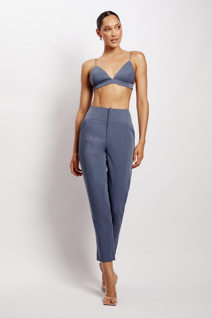 ROF Cynthia Üçgen Bralet - Çelik Mavi